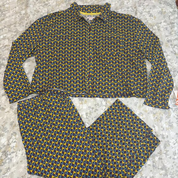 Refinery29 Women’s Printed Pajama PJ Sleep Set – Size Large – New with Tags - Picture 5 of 5